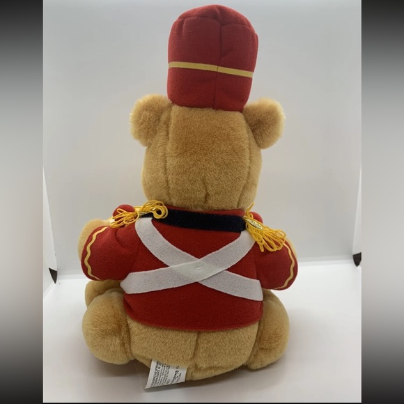 Disney Store Winnie the Pooh Drummer Costume Plush Toy Excellent Condition - Picture 4 of 15